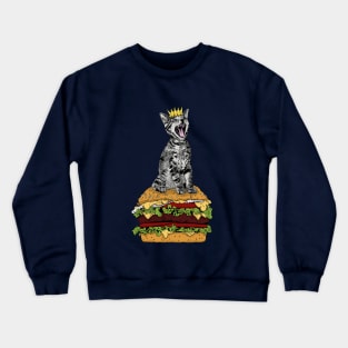 Cat Burger Crewneck Sweatshirt